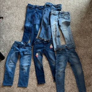 Bundle girls jeans size 5 and size 6